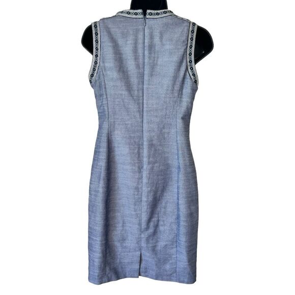 NYDJ Denim Built in Shape Wear Shift Dress - Picture 15 of 16